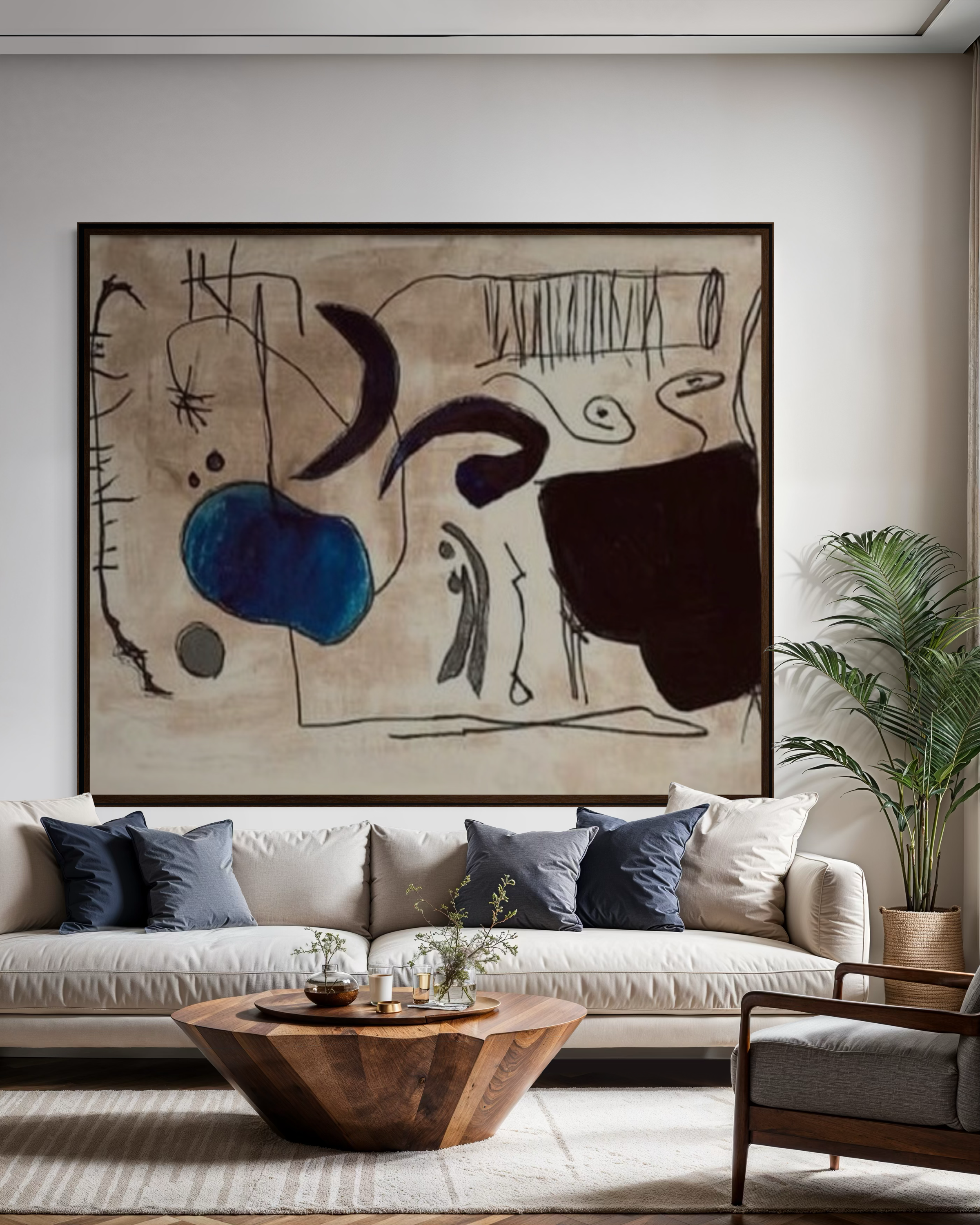 Deep Pool - 80" x 54"