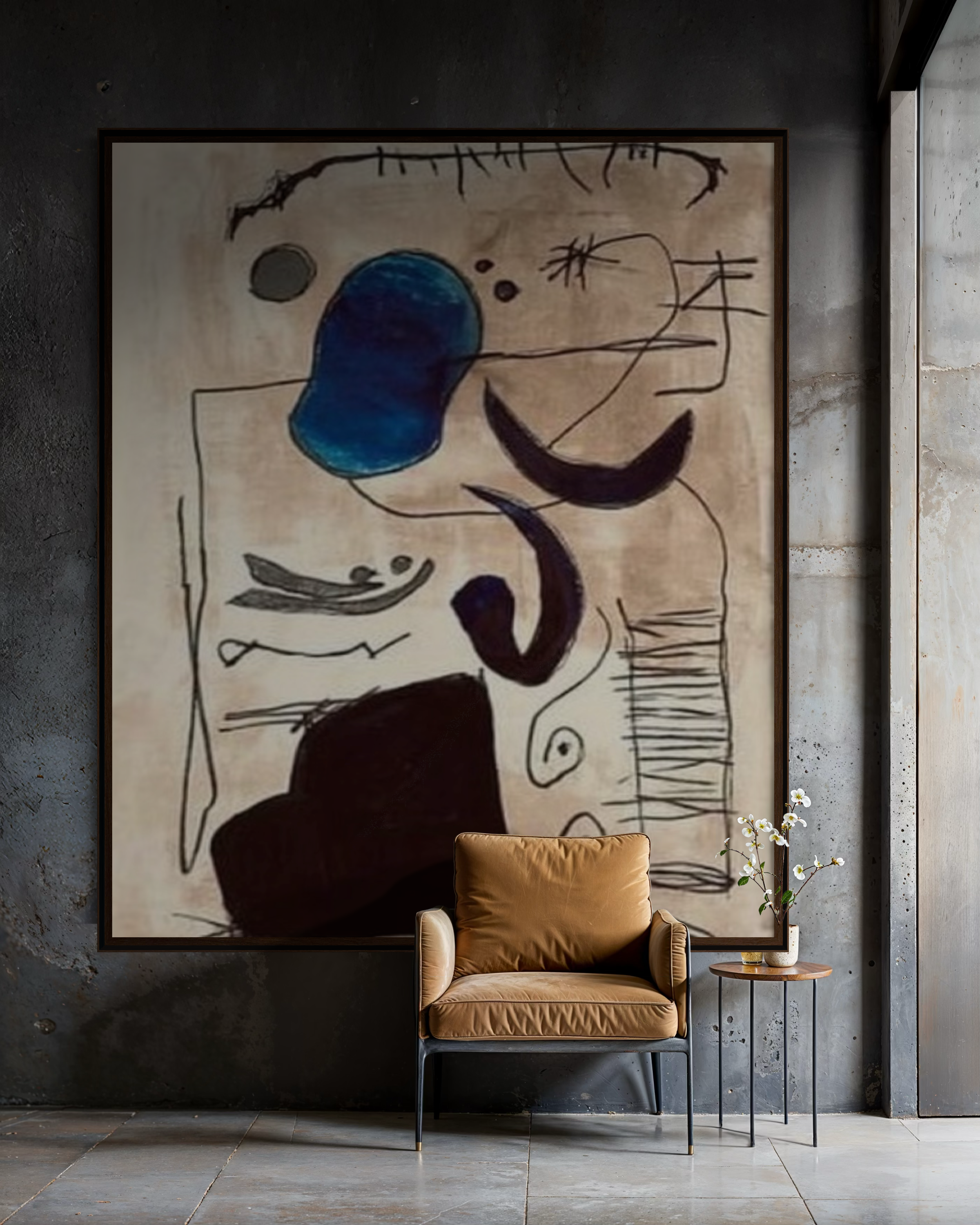 Deep Pool - 80" x 54"