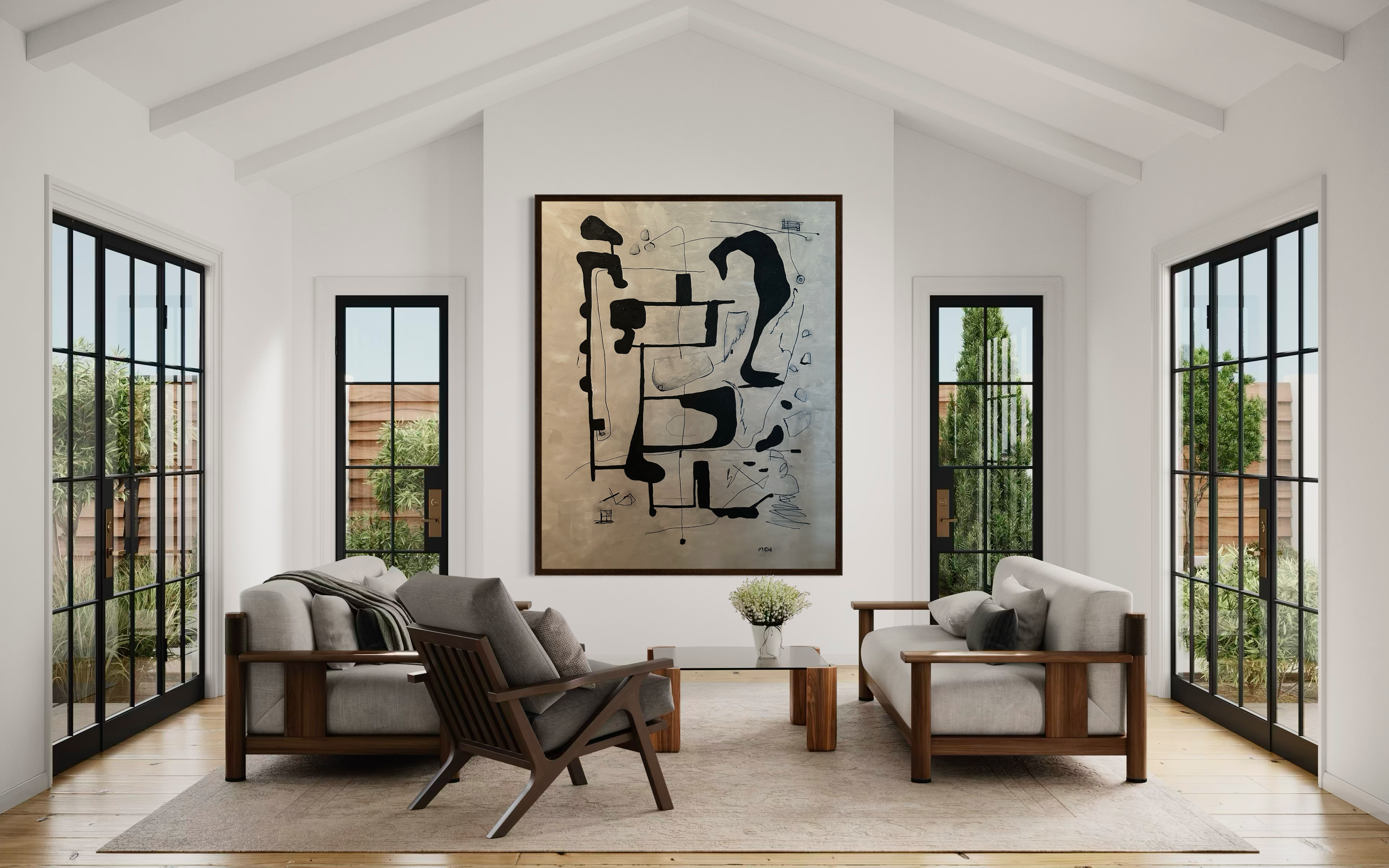 Traces - 72" x 60”