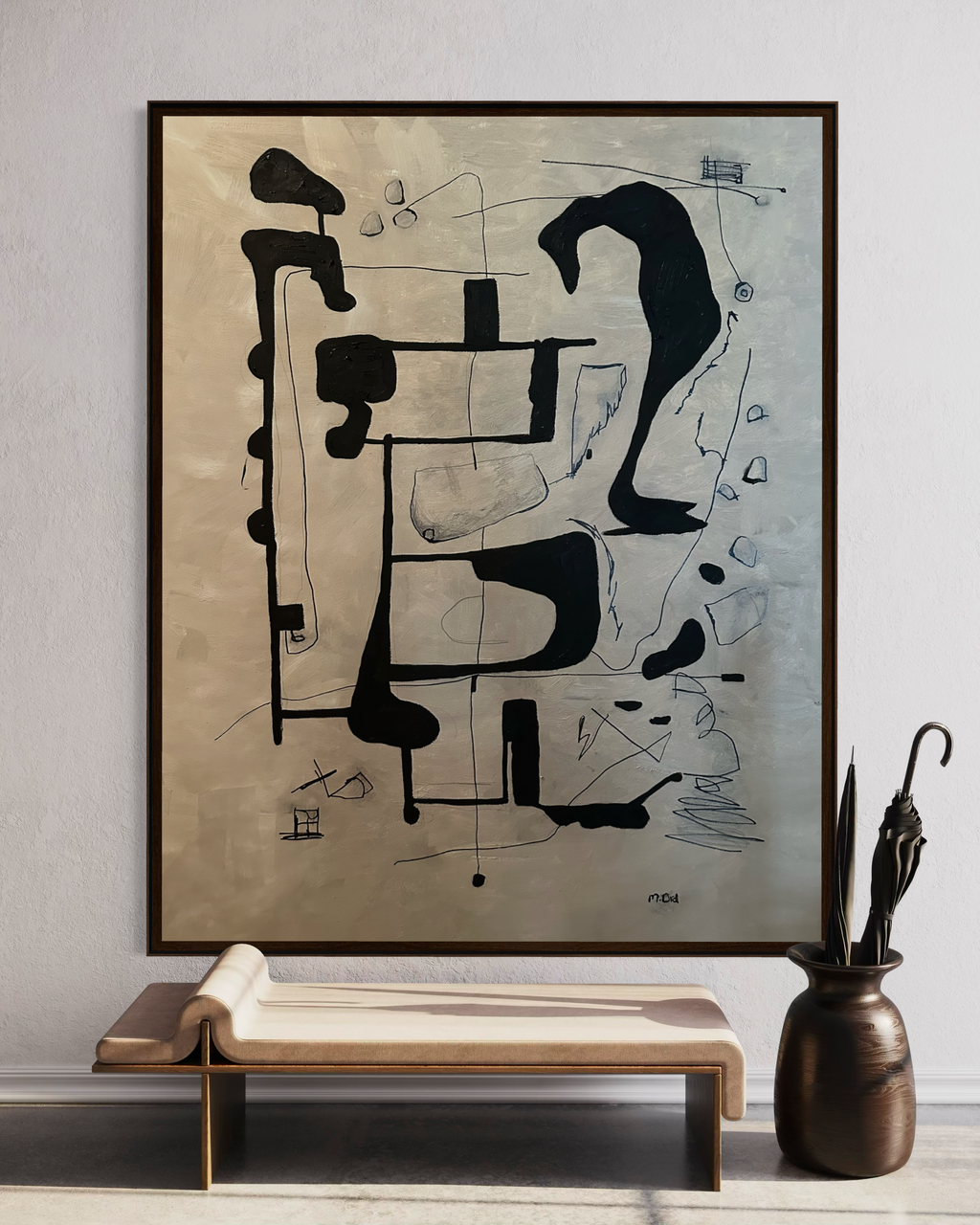Traces - 72" x 60”