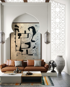 Traces - 72" x 60”