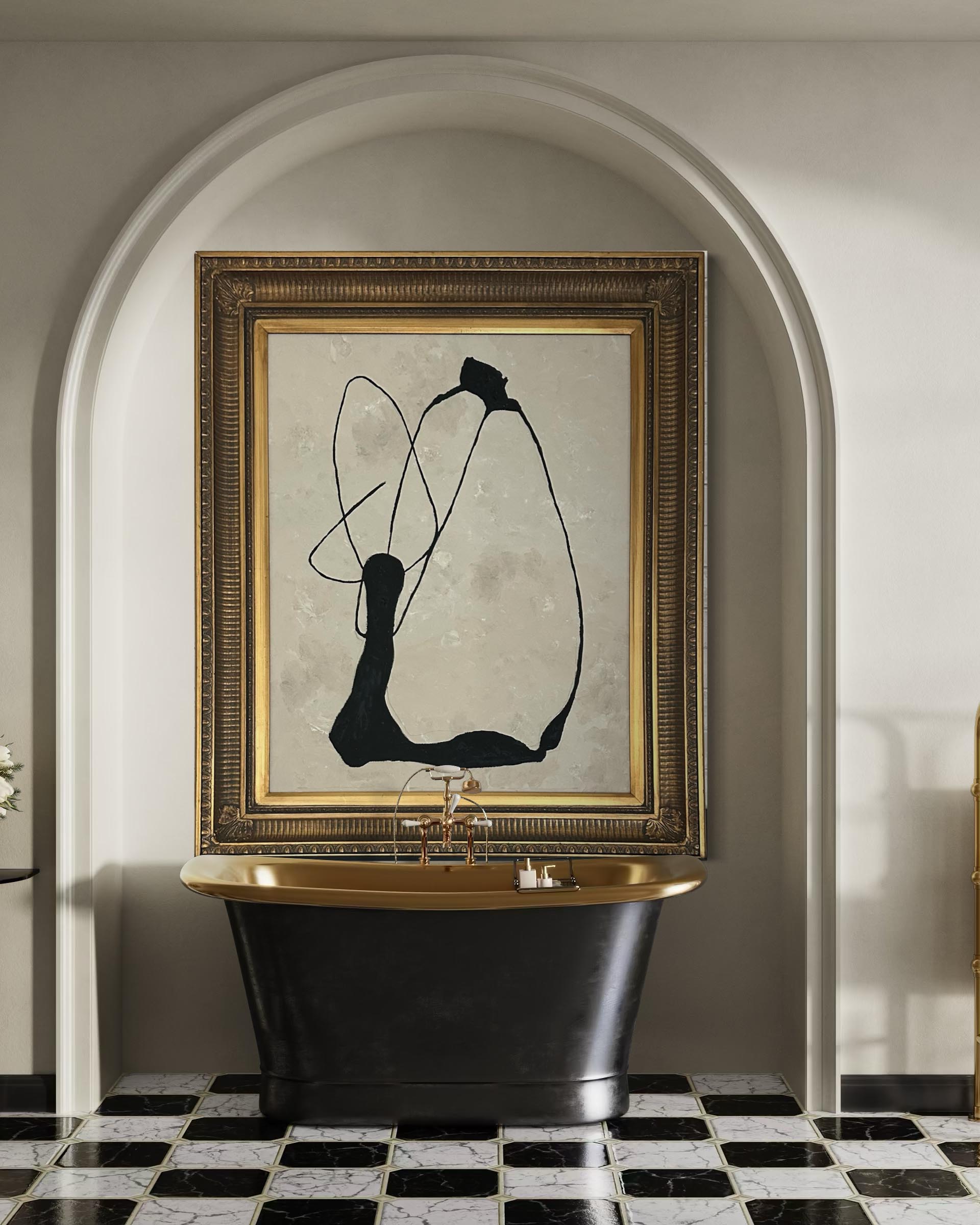 Fluid Grace - 48" x 60”
