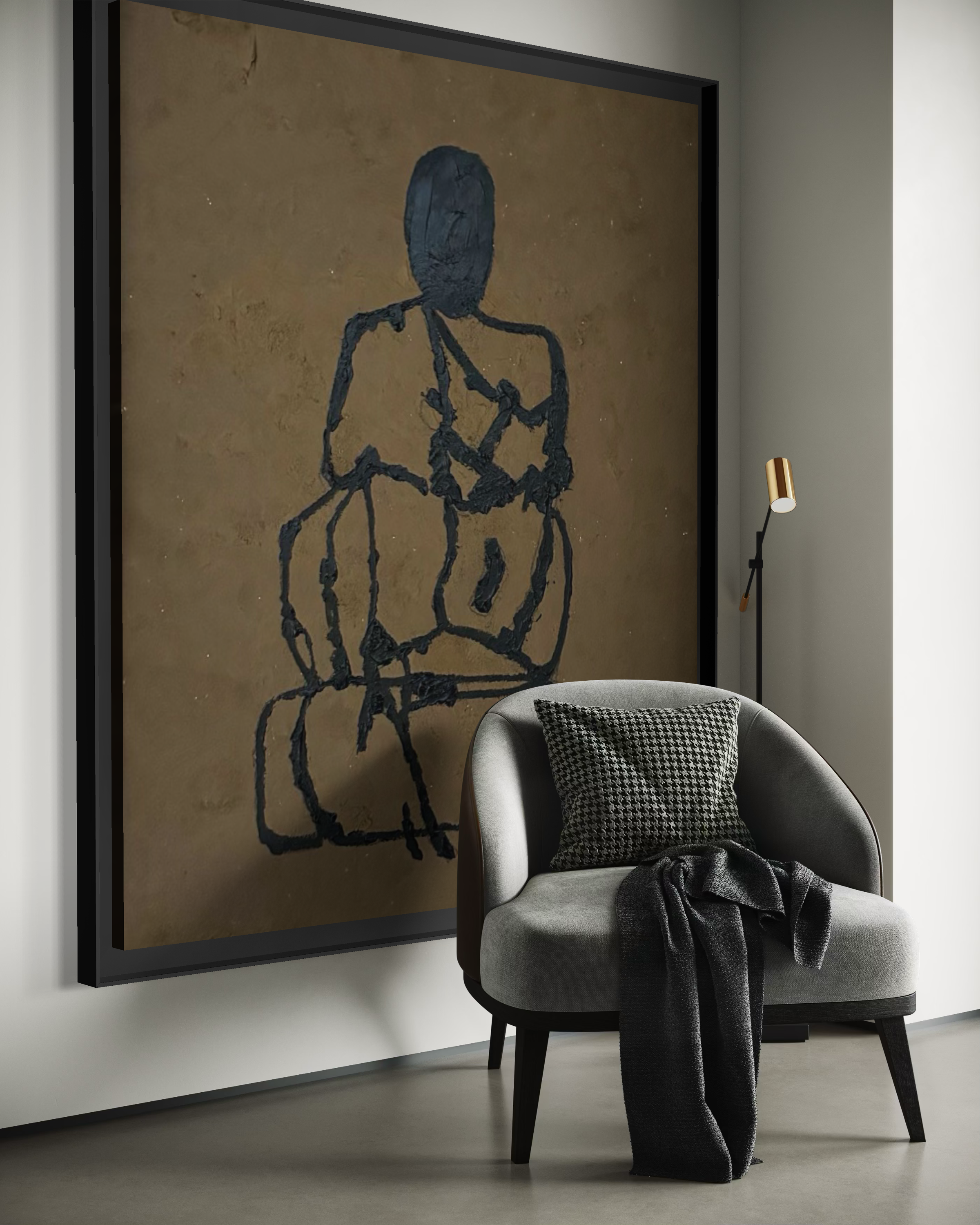 Ponder - 48" x 60”