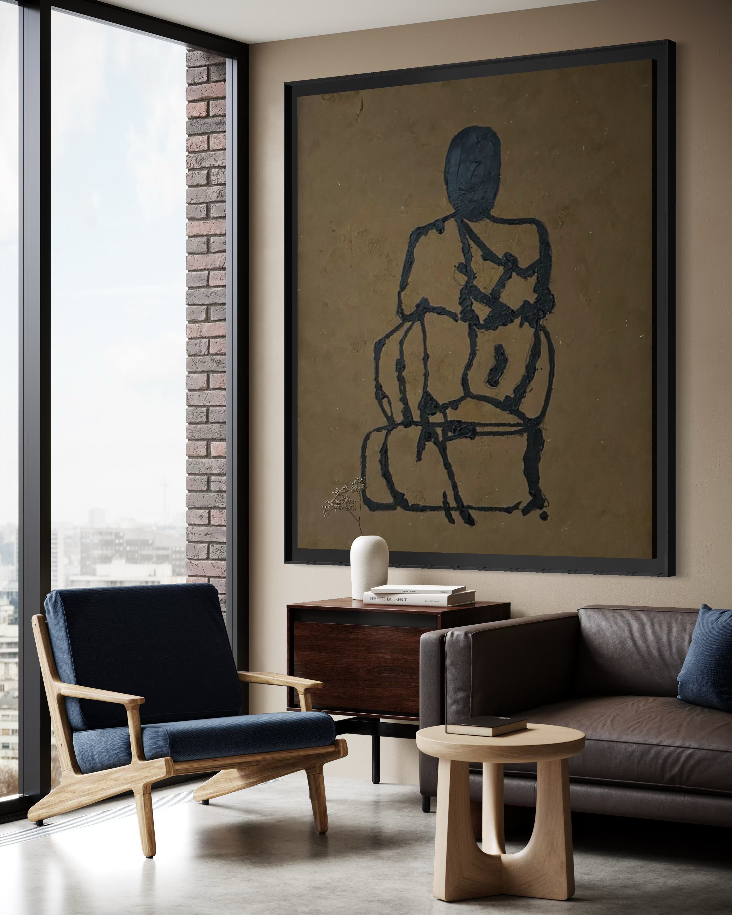 Ponder - 48" x 60”