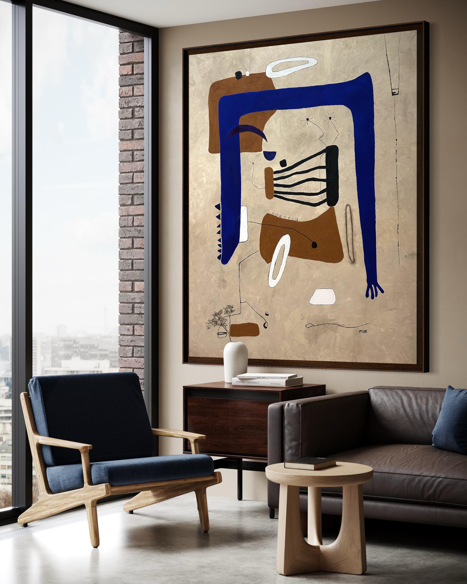 Strive - 72" x 60”