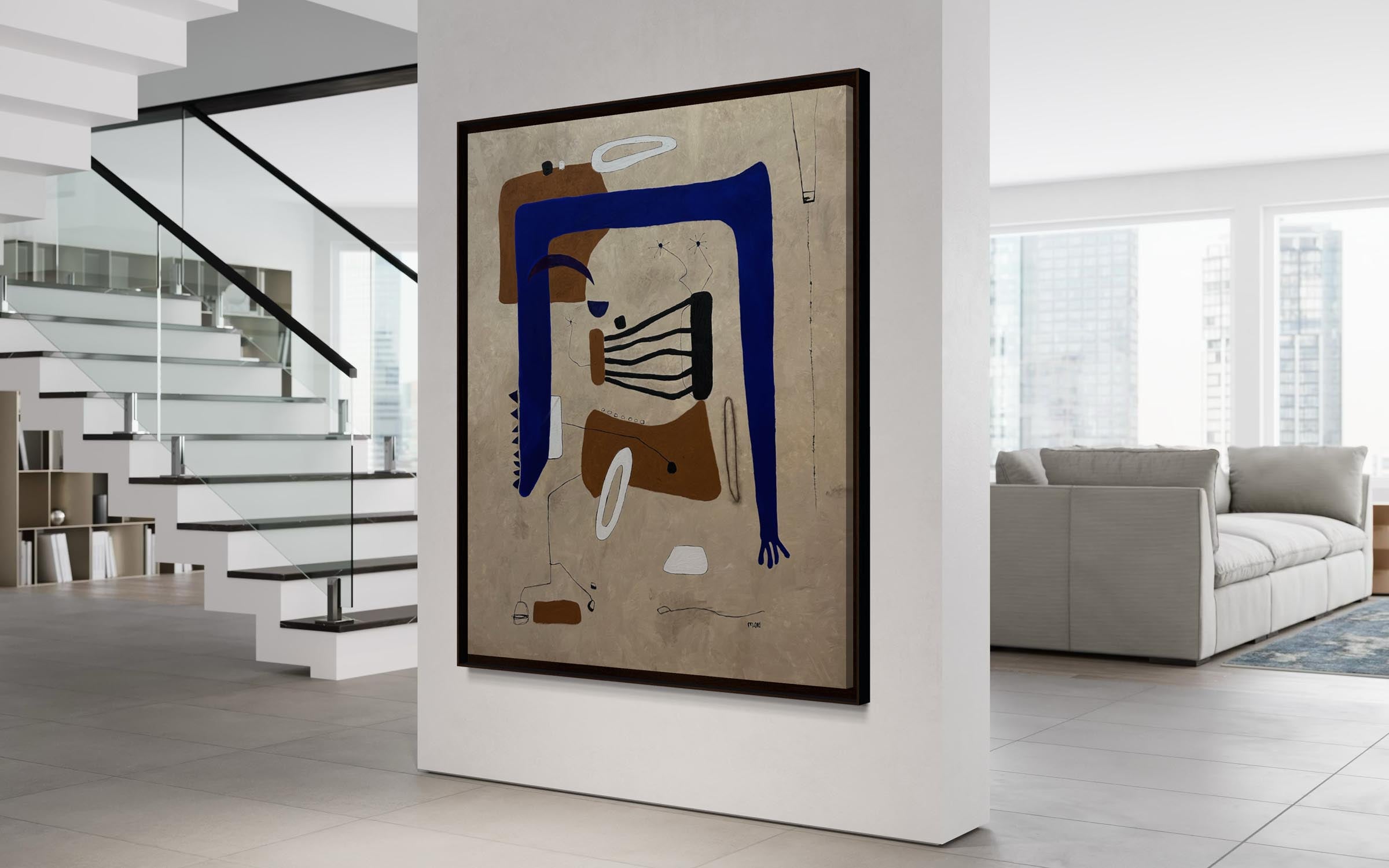 Strive - 72" x 60”