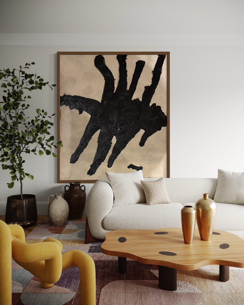 Obsidian - 48" x 60”