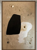 Black To White - 48" x 72"