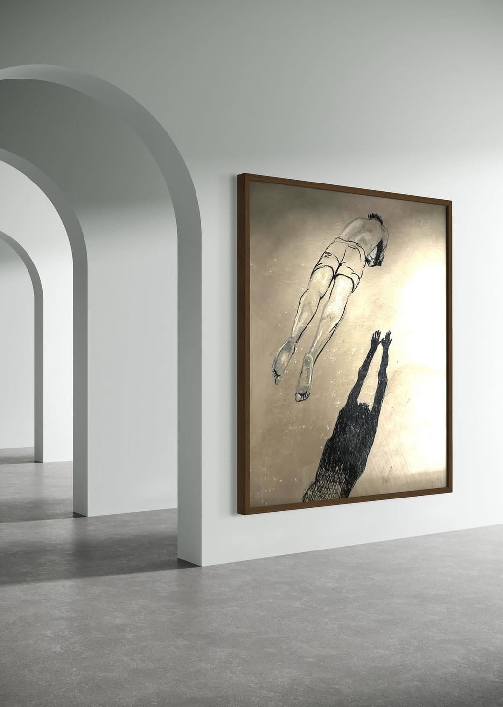 Dive - 72" x 60”