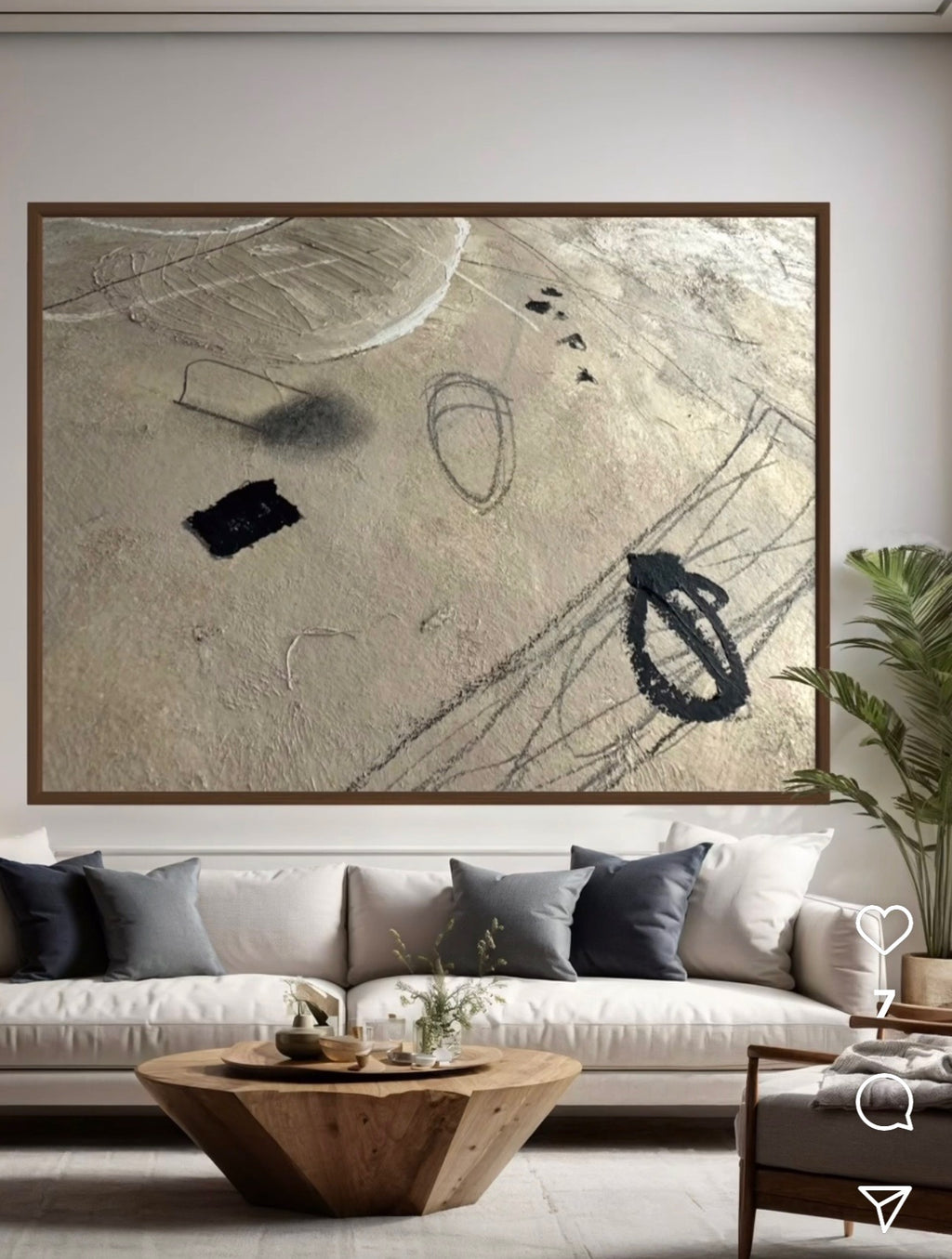 Give And Take - 48" x 72”
