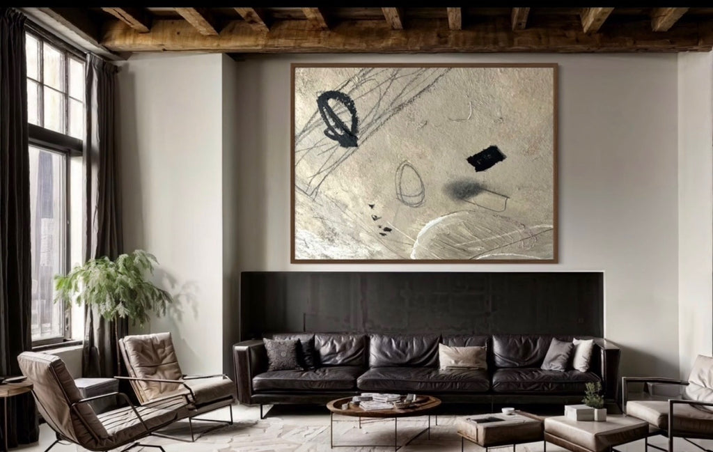 Give And Take - 48" x 72”