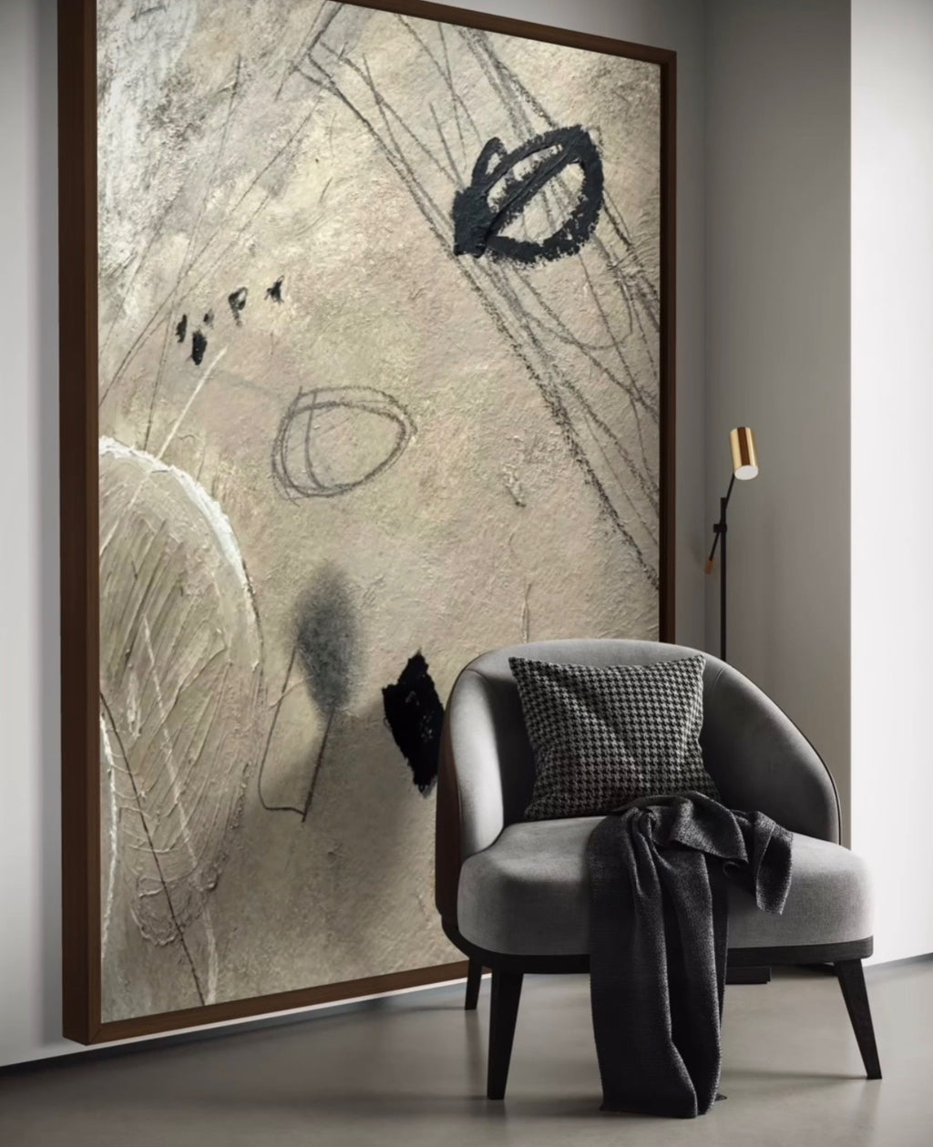 Give And Take - 48" x 72”