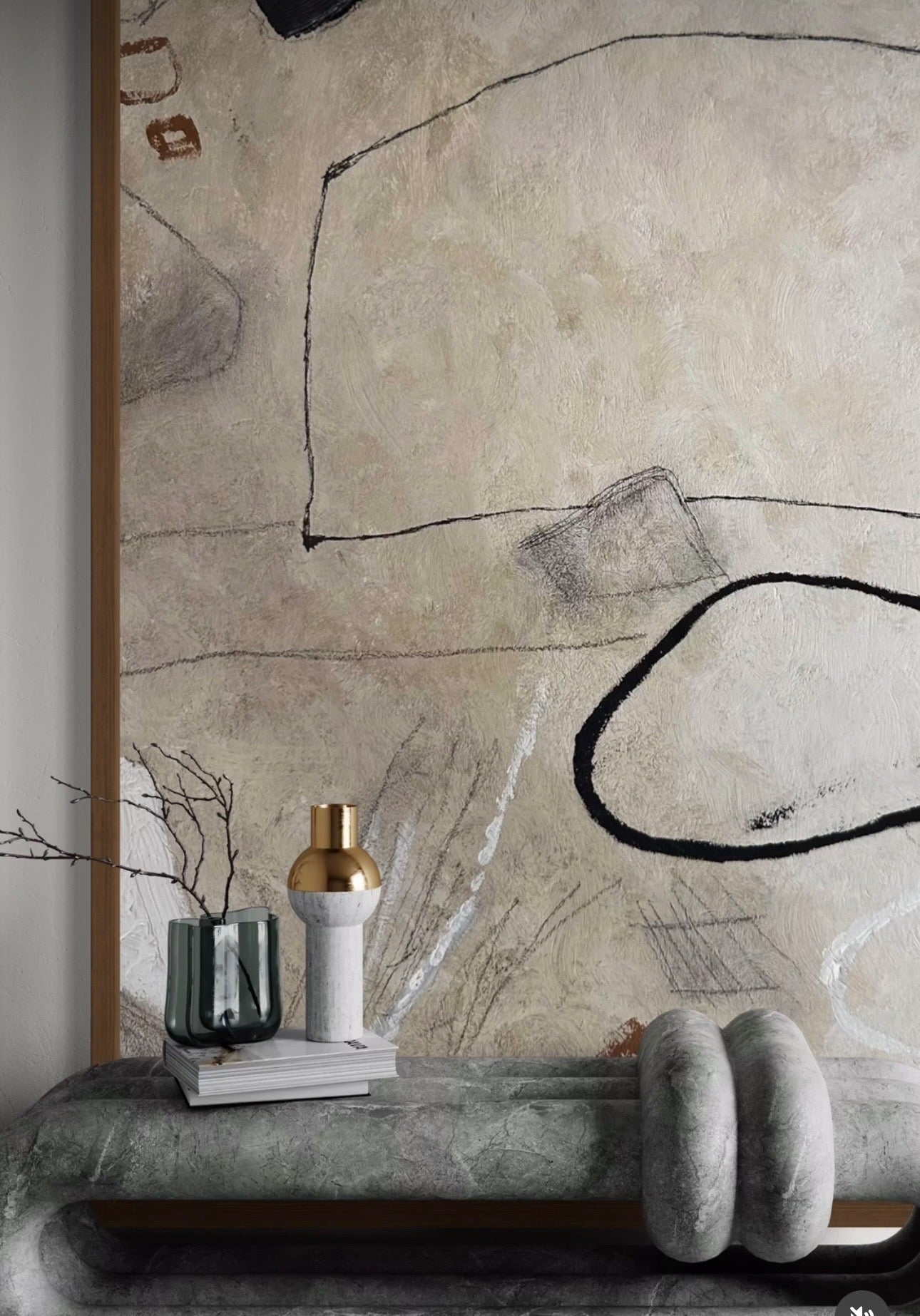 Restless - 72" x 60”