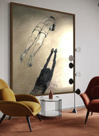Dive - 72" x 60”